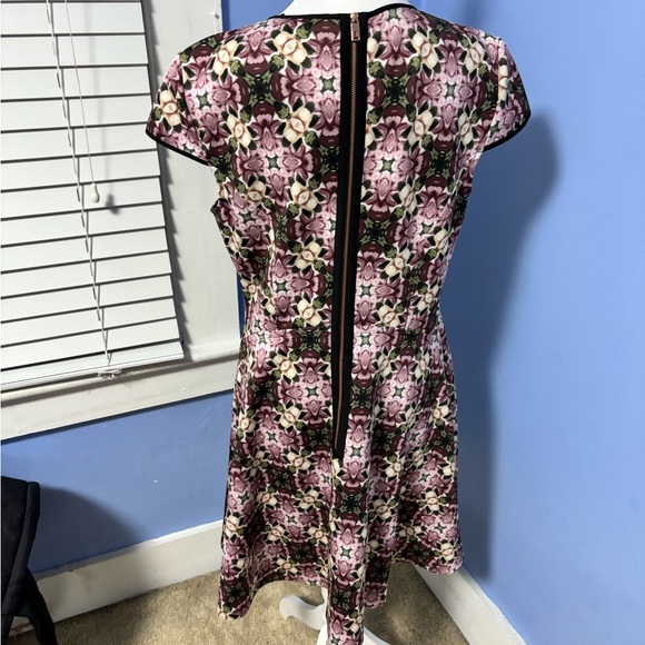 Ted Baker Pink and Purple Floral Dress - Picture 7 of 8